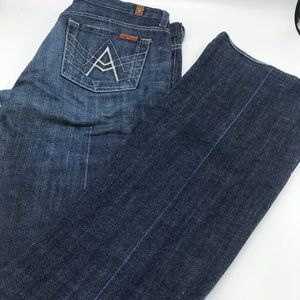 Seven Dojo Jeans With “A” Pocket Size 26